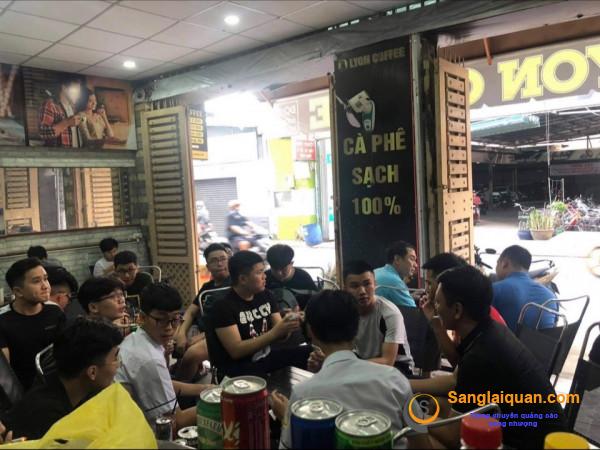 Sang nhanh quán cafe mặt tiền đường, nằm khu dân cư đông, trung tâm quận Gò Vấp.