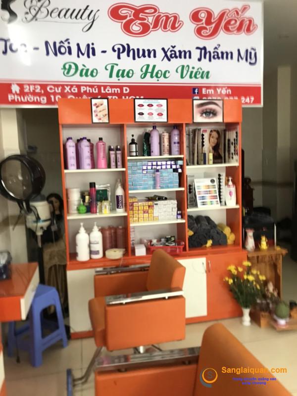 Sang nhượng tiệm nail tại Cư Xá Phú Lâm, quận 6.