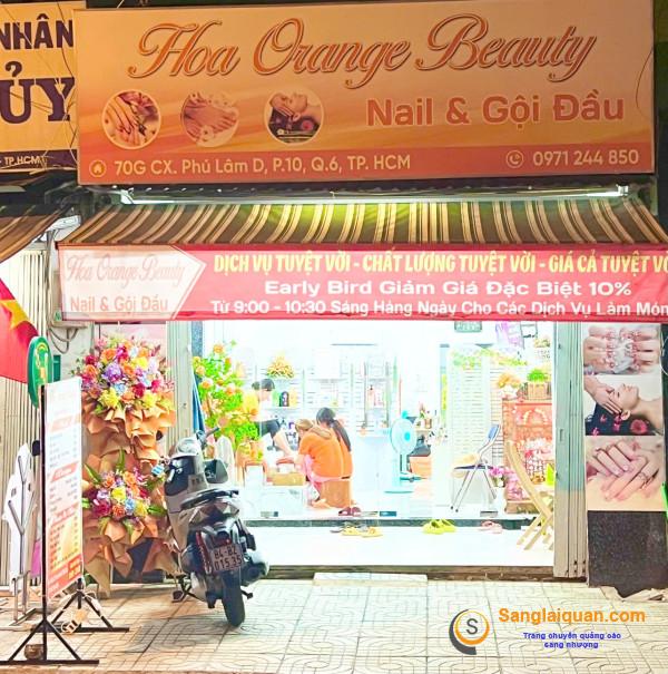 Sang Nhượng Tiệm Nail & Gội Đầu Ở Trung Tâm Quận 6