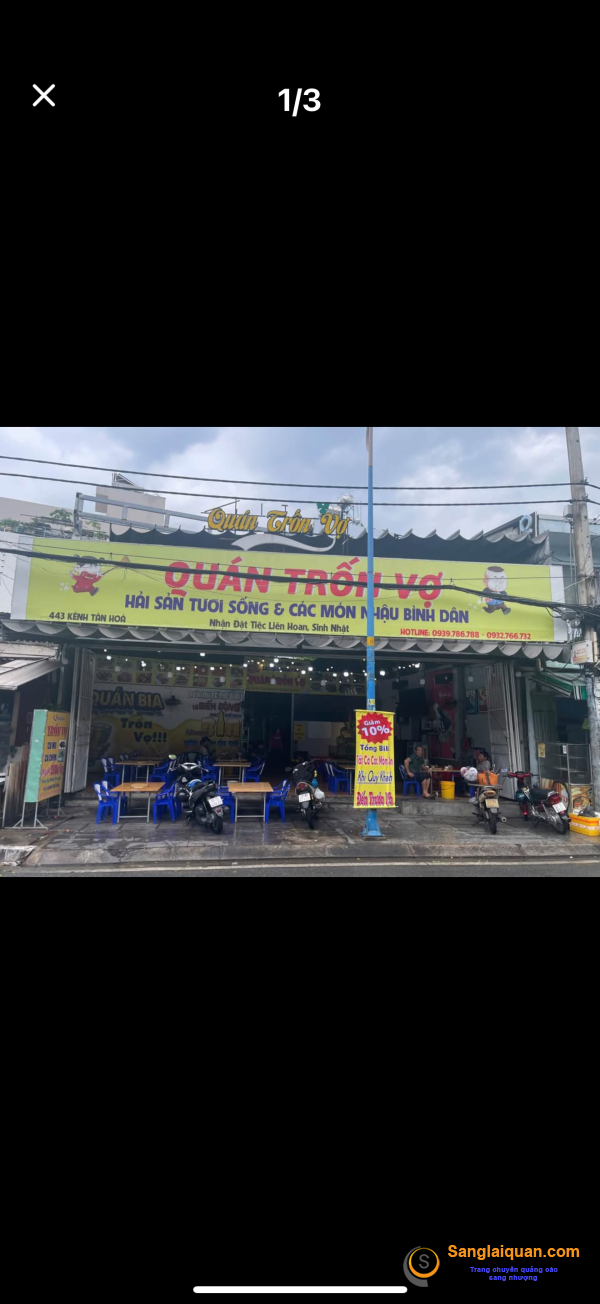 Cần Sang Nhượng Quán Nhậu Ở Quận Tân Phú