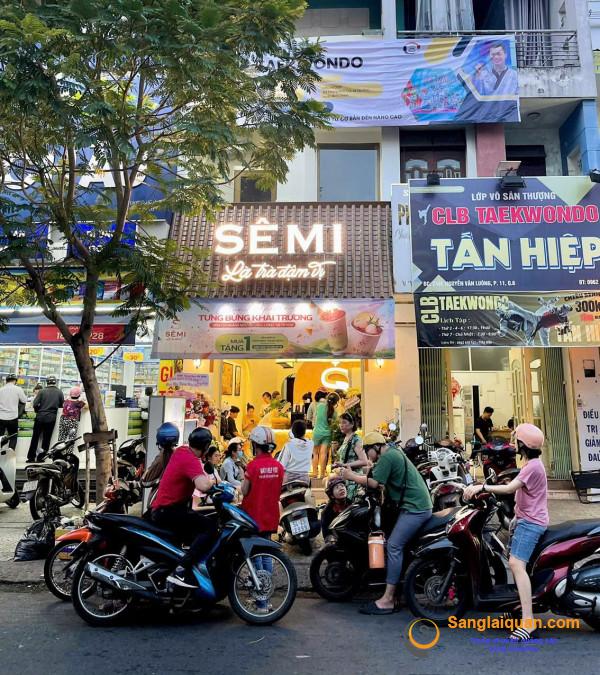 Cần Sang Nhượng Quán Trà Sữa Nguyễn Văn Luông Quận 6