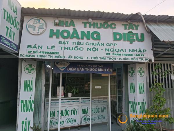 SANG NHƯỢNG NHÀ THUỐC ĐANG HOẠT ĐỘNG ỔN ĐỊNH – VÀO LÀ KINH DOANH NGAY 