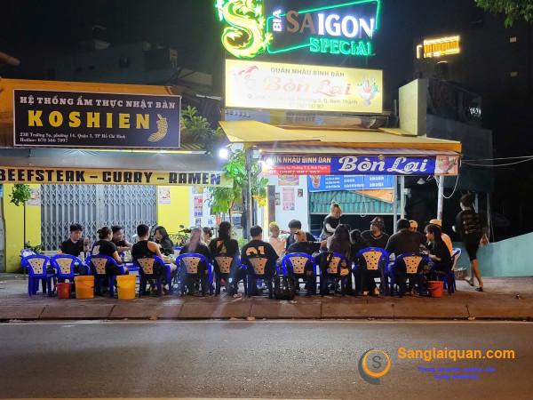 SANG NHƯỢNG QUÁN ĐẸP – MẶT TIỀN TRƯỜNG SA, BÌNH THẠNH | GIÁ SANG 150 TRIỆU