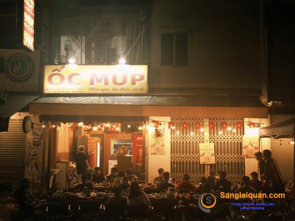 SANG NHƯỢNG QUÁN ỐC MÚP – FULL TRANG THIẾT BỊ