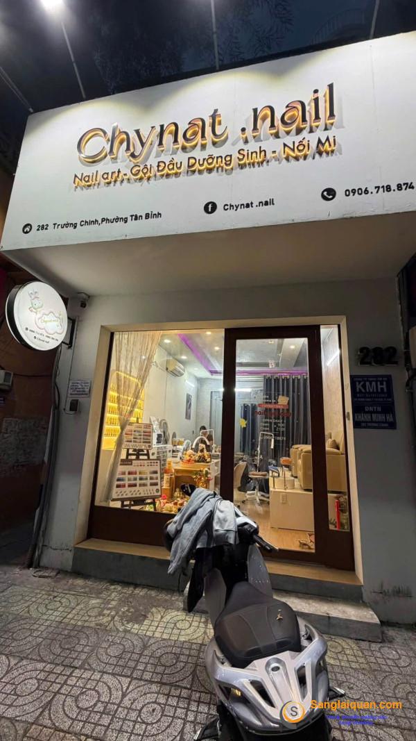 CHÍNH CHỦ SANG GẤP TIỆM NAIL MẶT TIỀN TRƯỜNG CHINH, TÂN BÌNH
